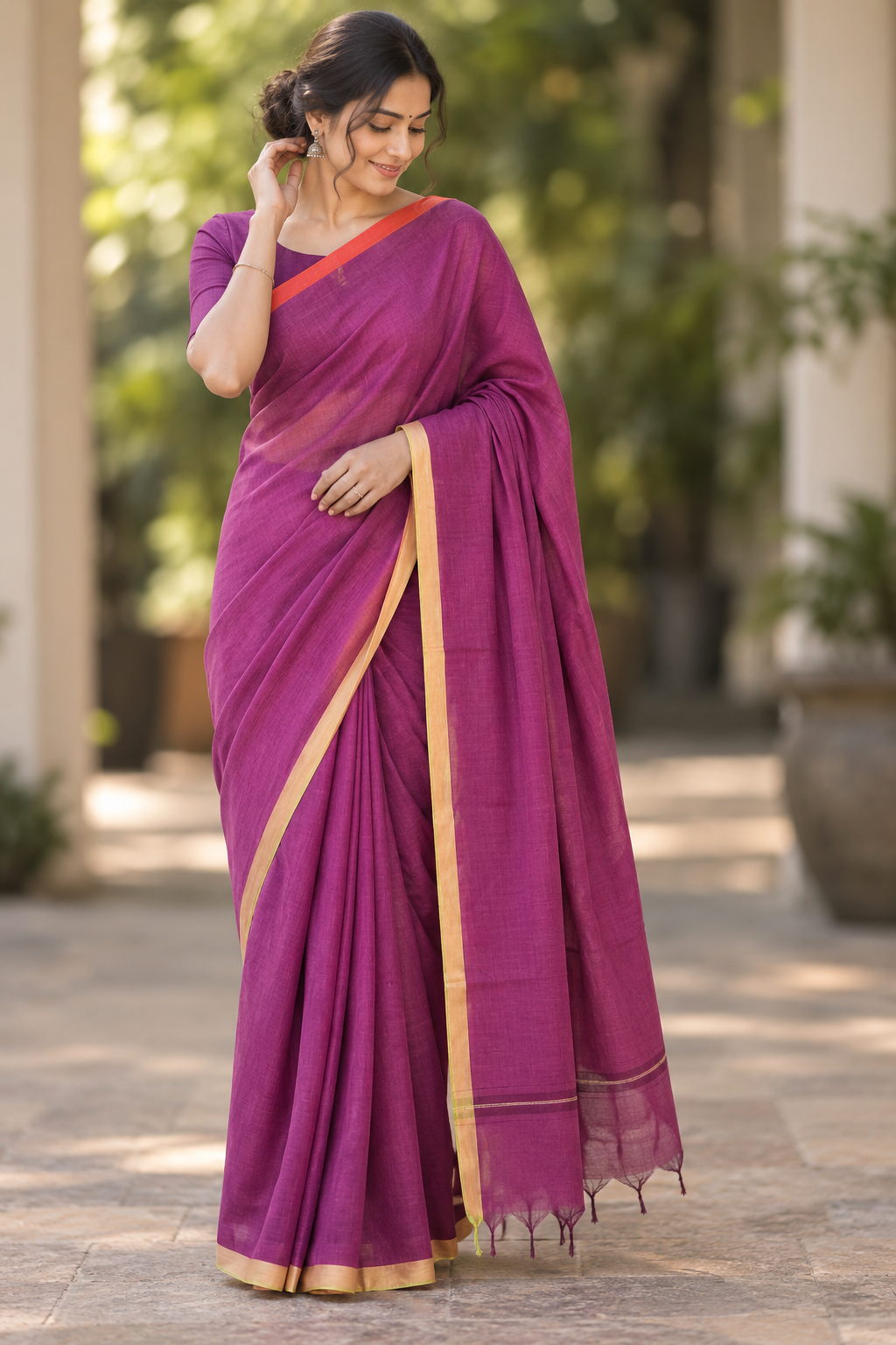 Dhaniakali Cotton Sarees